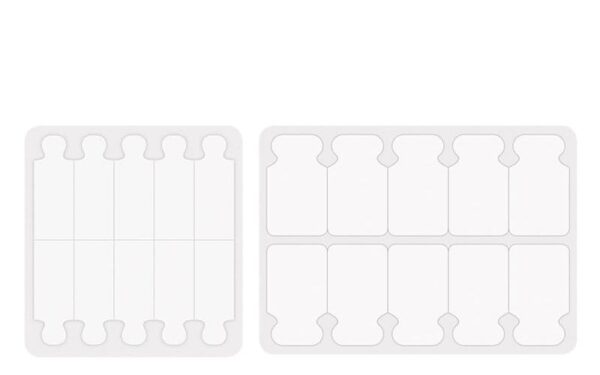 Electrodos Adhesivos con Conector TAB/Cocodrilo