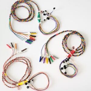 Electrodos Copa Trenzados Desechables - Compatibles con MRI/TC