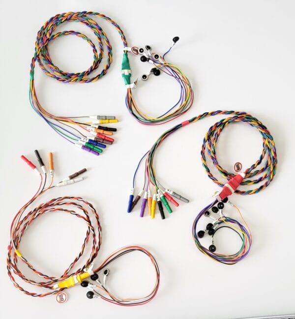 Electrodos Copa Trenzados Desechables - Compatibles con MRI/TC