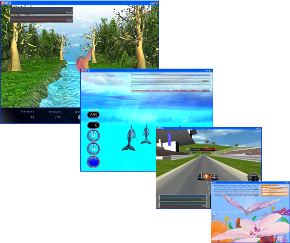 Juegos 3D BrainFeedback